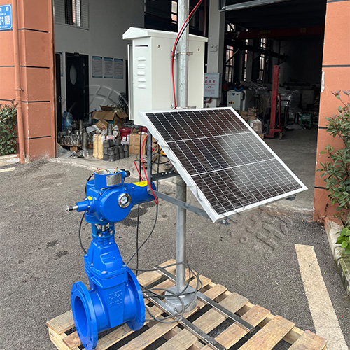 余姚皓久 Z945X-16Q免布线太阳能电动闸阀 农业灌溉 支持远程智能控制